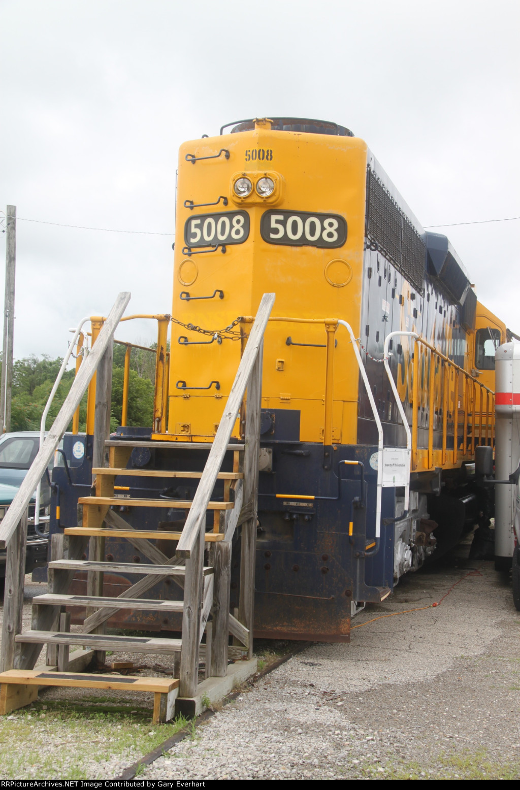 ATSF SD40 #5008 on Display